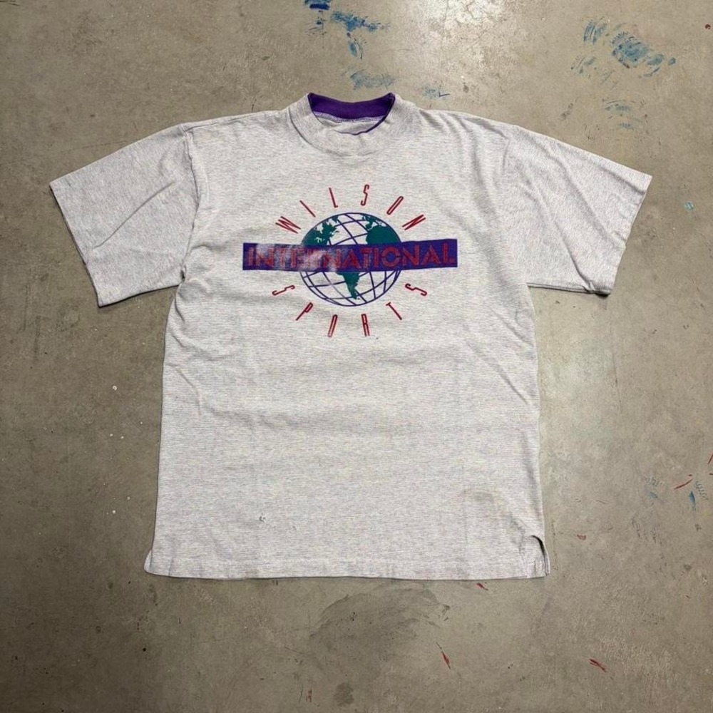 vintage 80s wilson sportswear‎ ringer